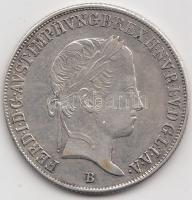 1845B 20Kr Ag "V. Ferdinánd" T:2