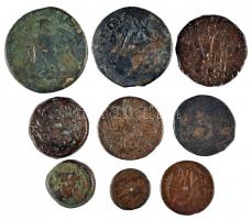 9db ókori pénzérme hamisítványa T:3/3-