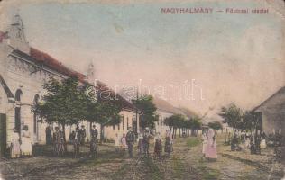 Nagyhalmágy, main street (Rb)