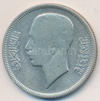 Irak 1938. 50F Ag "I. Gházi" T:3 Iraq 1938. 50 Fils Ag "Ghazi I" C:F