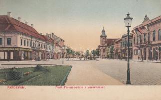 Kolozsvár, Deák Ferenc utca, városháza / town hall