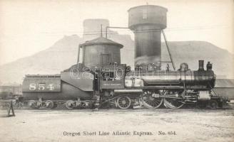 Oregon Short Line Atlantic Express No. 854