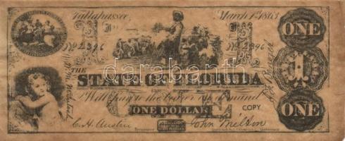 Amerikai Egyesült Államok ~1860. 8db klf állami bankjegy másolata T:III
USA ~1860. 8 pcs of diff ban...