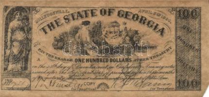 Amerikai Egyesült Államok ~1860. 8db klf állami bankjegy másolata T:III
USA ~1860. 8 pcs of diff ban...