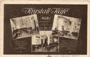 Vienna, Wien; Café Krystall, Aspernplatz 1