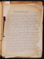 Rudolf Steiner: A szabadság filozófiája c. könyvének II. kiadásának talán a fordító által készített gépirata. kb 230 oldal. Egy két lap hiányzik