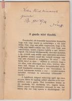 Kler Dénes: A gazda mint tűzoltó, Kassa, 1911. Vitéz A 113p