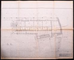 cca 1960 A budapesti vatikáni nagykövetség 2 db terve