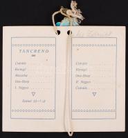 1922 SZEFHE táncestély táncrend