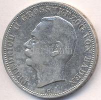Német Államok / Baden 1908G 5M Ag "II. Frigyes nagyherceg" (27.86g) T:2,2-
German States /...