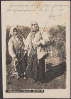 1918 Macedónia Cigányasszonyok fotó / Macedonia gypsy women 9x13 cm