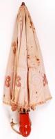 cca 1920 Gyermek napernyő bakelit fogantyúval / 
Children's umbrella with bakelite handle, 44cm
