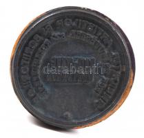 cca 1946 A Nagybányai Művésztelep körbélyegzője kétnyelvű "Írók és Művészek Szakszervezete - Na...