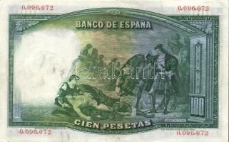Spanyolország 1931. 100P T:II-
Spain 1931. 100 Pesetas C:VF