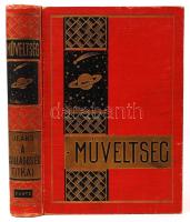 Jeans, James: A csillagos ég titkai. 32 képtáblával. Második, bővített kiadás. (Műveltség) Bp., 1937, Dante. Kiadói, egységes, aranyozott, egészvászon sorozatkötésben, jó állapotú