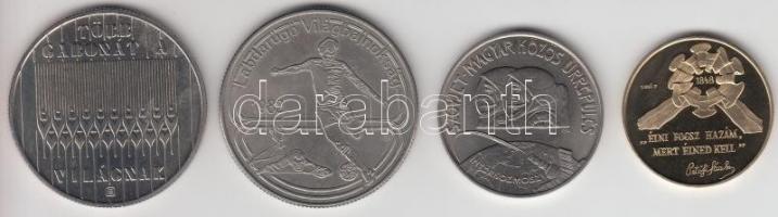 1980. 100Ft "Szovjet-magyar közös űrrepülés" + 1982. 100Ft "Labdarúgó VB" + 1983...