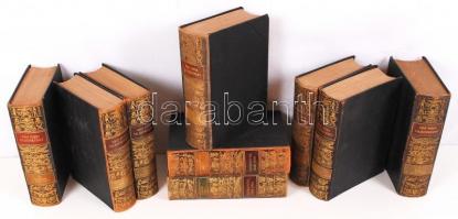 Nagy Képes világtörténet I-IX. kötet Szerk. Marczali Henrik., Budapest 1898-1900 Franklin-Révai  Ara...