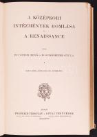 Nagy Képes világtörténet I-IX. kötet Szerk. Marczali Henrik., Budapest 1898-1900 Franklin-Révai  Ara...