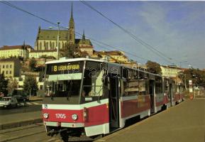 20 db modern villamos motívumú képeslap, közte 2 Budapest városképes lap / 20 modern movive cards, t...