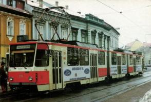 20 db modern villamos motívumú képeslap, közte 2 Budapest városképes lap / 20 modern movive cards, t...