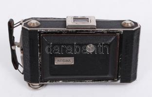 1934-1939 Kodak Vollenda 620 harmonikás fényképezőgép Kodak Anastigmat f4,5/105mm objektívvel, erede...