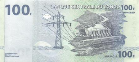 Kongói Demokratikus Köztársaság 2000. 100F T:II
Congo Democratic Republic 2000. 100 Francs C:XF