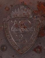 Petőfi Sándor gimnázium feliratú címeres acél verőtő d: 8 cm