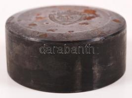 Petőfi Sándor gimnázium feliratú címeres acél verőtő d: 8 cm