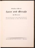 Wolf, Gustav: Haus und Straße im Vorort. Beobachtungen über Würfelhäuser und Vorschläge zu ihrer Ver...