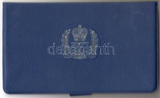 Nagy-Britannia 1977. "A királynő ezüst jubileuma" 5xklf fém emlékérem (38mm) díszkiadásban...