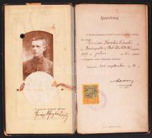 1926 Műegyetemi leckekönyv híres mérnök tanárok saját kezű aláírásával