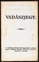 1934 Fényképes vadászjegy / Hunting ID