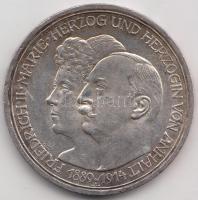 Német Államok / Anhalt-Dessau 1914. 3M Ag "Ezüstlakodalom" T:2 ph.
German States / Anhalt-...