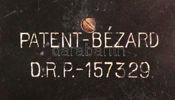 Cca 1940 Patent Bézard, jelzett katonai tájoló, 5×5 cm