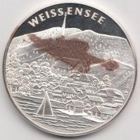 Ausztria DN "Weissensee" Ag emlékérem (19.9g/0.925/35mm) T:PP(kis patina) Austria ND "Weissensee" Ag medallion (19.9g/0.925/35mm) C:PP(small patina)