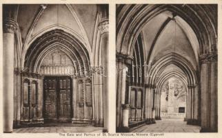 Nicosia, the Gate and Portico of St. Sophia Mosque