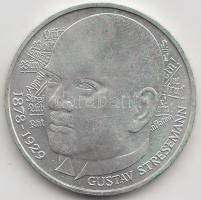 NSZK 1978D 5M Ag "Gustav Stresemann" T:1-,2
GFR 1978D 5 Mark Ag "Gustav Stresemann&qu...