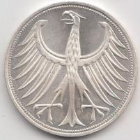 NSZK 1974F 5M Ag T:1-
GFR 1974F 5 Mark Ag C:AU