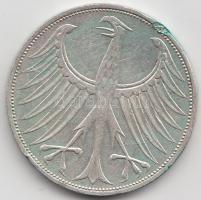 NSZK 1974J 5M Ag T:2-
GFR 1974J 5 Mark Ag C:VF