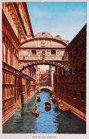 cca 1910 Ricordo di Venezia, képes leporelló, fűzve / 
Leporello