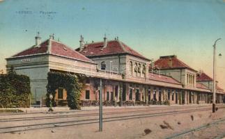 Versec, railway station (wet damage)