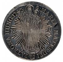 1743K-B Tallér Ag "Mária Terézia" Körmöcbánya (28.74g) T:2 juszt.
Hungary 1780K-B Madonnen...