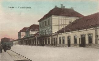 Tövis railway station