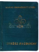 1940 Cserkész igazolvány