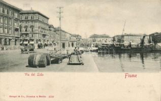 Fiume Via del Lido