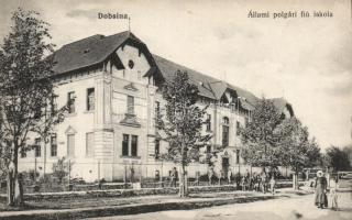 Dobsina állami polgári fiúiskola / boy school (b)