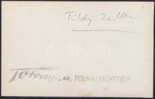 1947 Tildy Zoltán köztársasági elnököt ábrázoló fotó