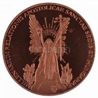 Bozó Gyula (1913-2004) 1991. "60 éves a Magyar Óceánrepülés" Br emlékérem T:1 + 1996. &quo...