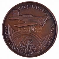 Bozó Gyula (1913-2004) 1991. "60 éves a Magyar Óceánrepülés" Br emlékérem T:1 + Nagy Istvá...
