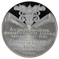 Bozó Gyua (1913-2004) 1994. "Haranghy Jenő születésének 100. évfordulójára" ezüstözött fém...